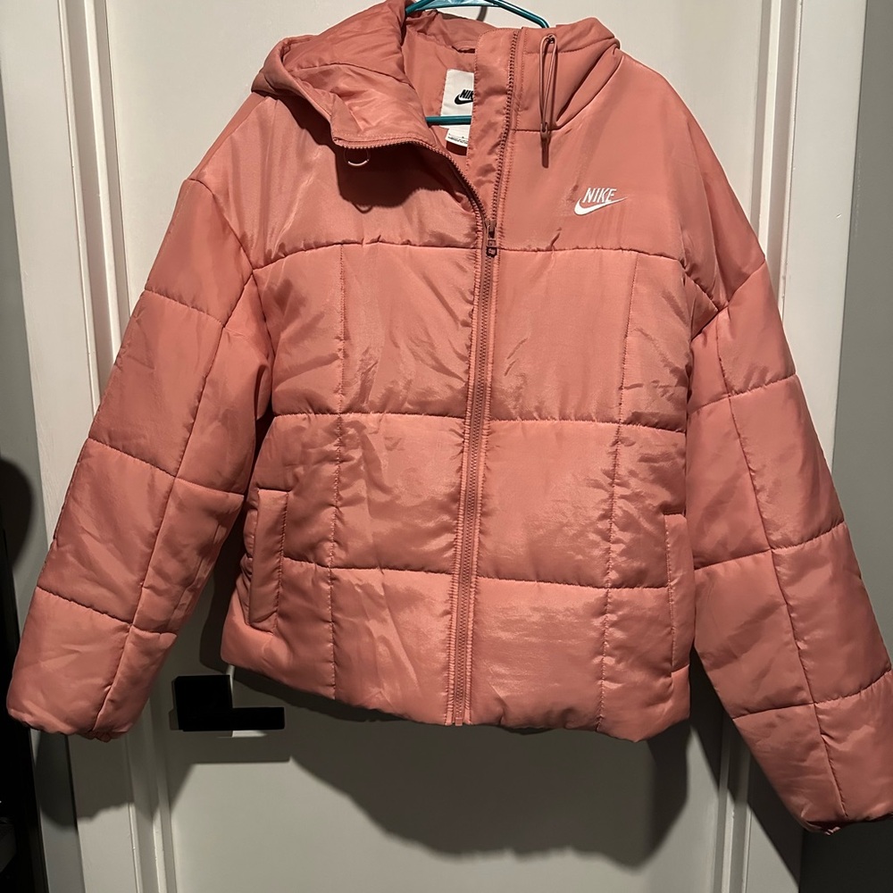 Nike Pink Puffer Jacket